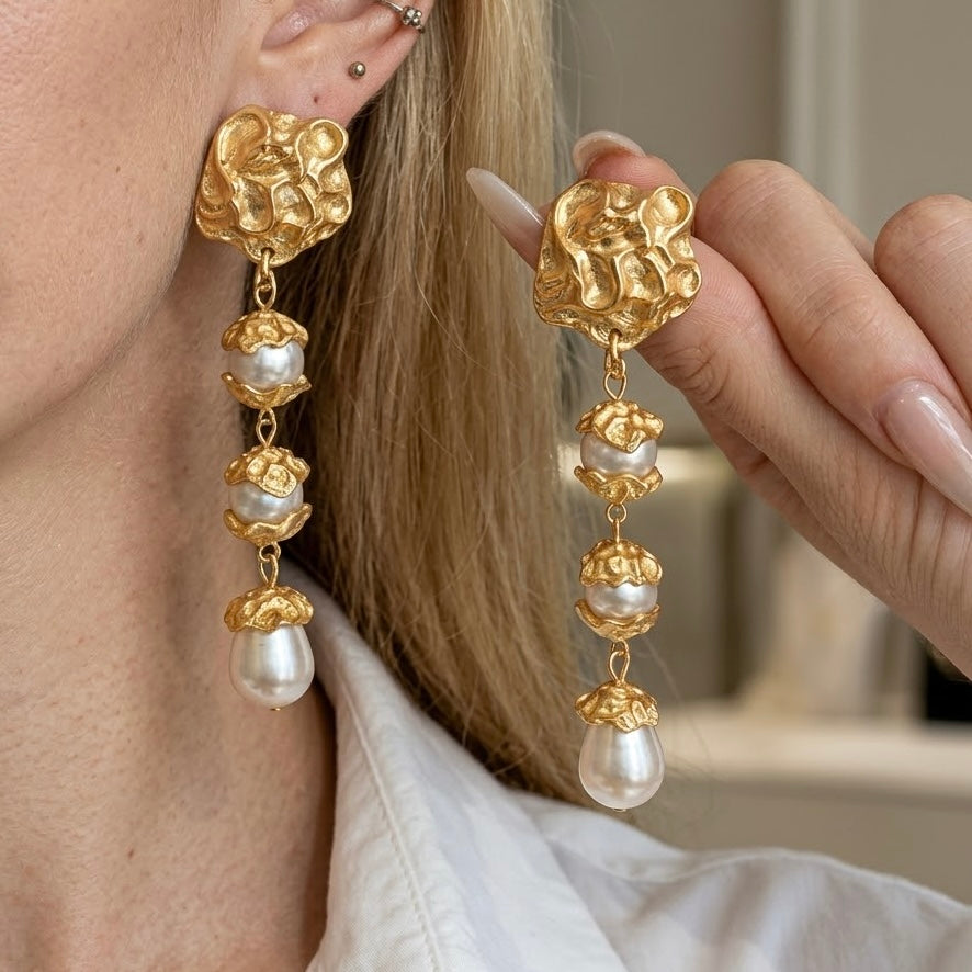 Boucles d’oreilles Perla