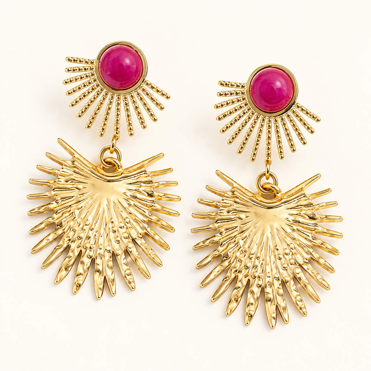 Boucles d’oreilles Rosa