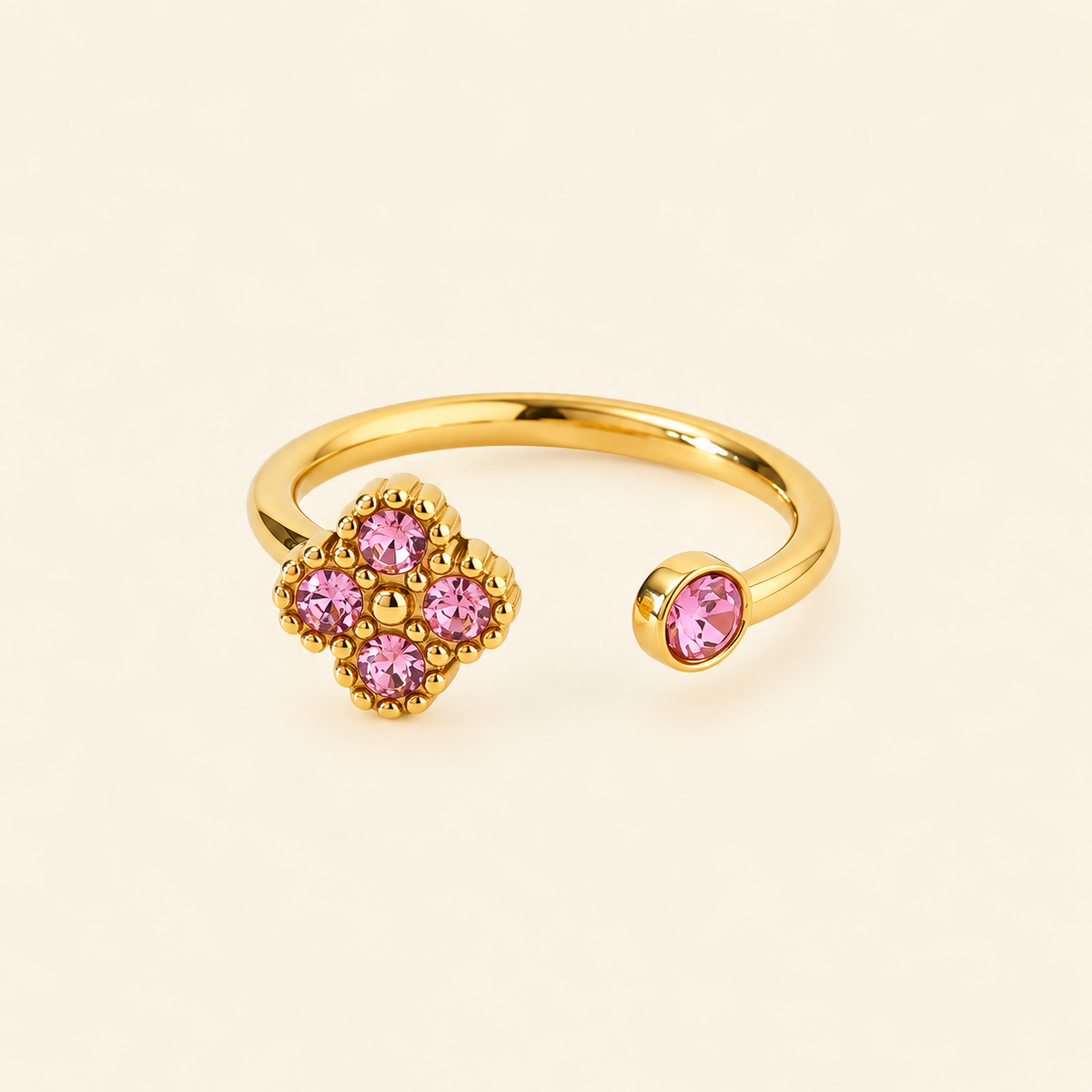 Bague Shinny rose